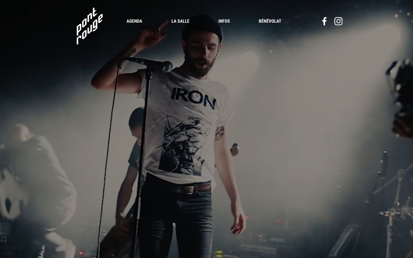 Homepage screenshot of PONT ROUGE MONTHEY