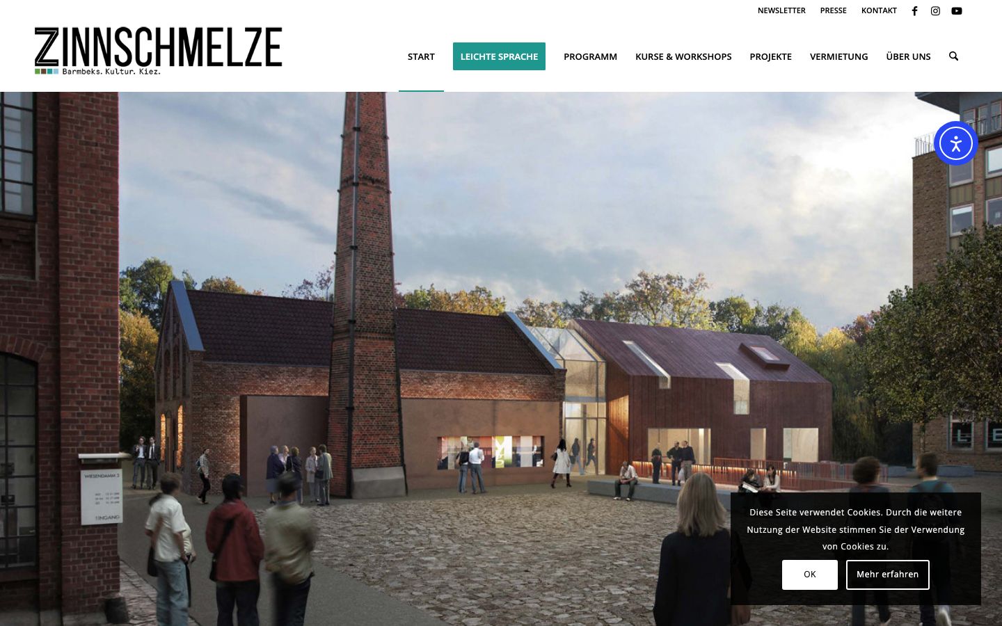 Screenshot of Zinnschmelze