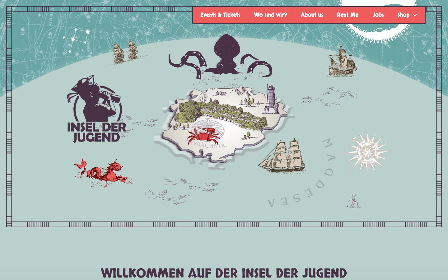 Screenshot of Insel der Jugend Magdeburg
