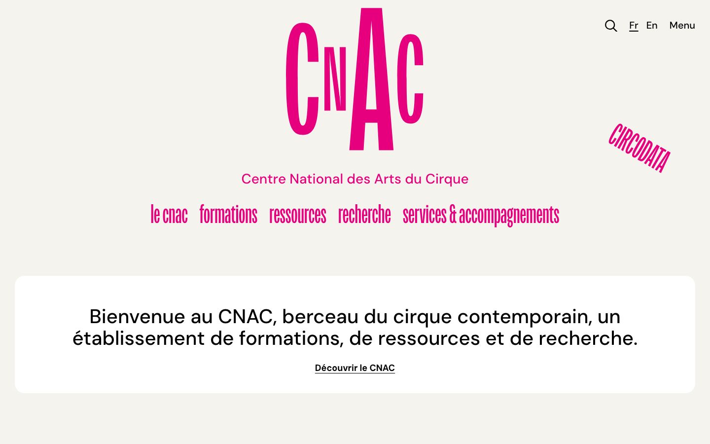 Screenshot of CNAC