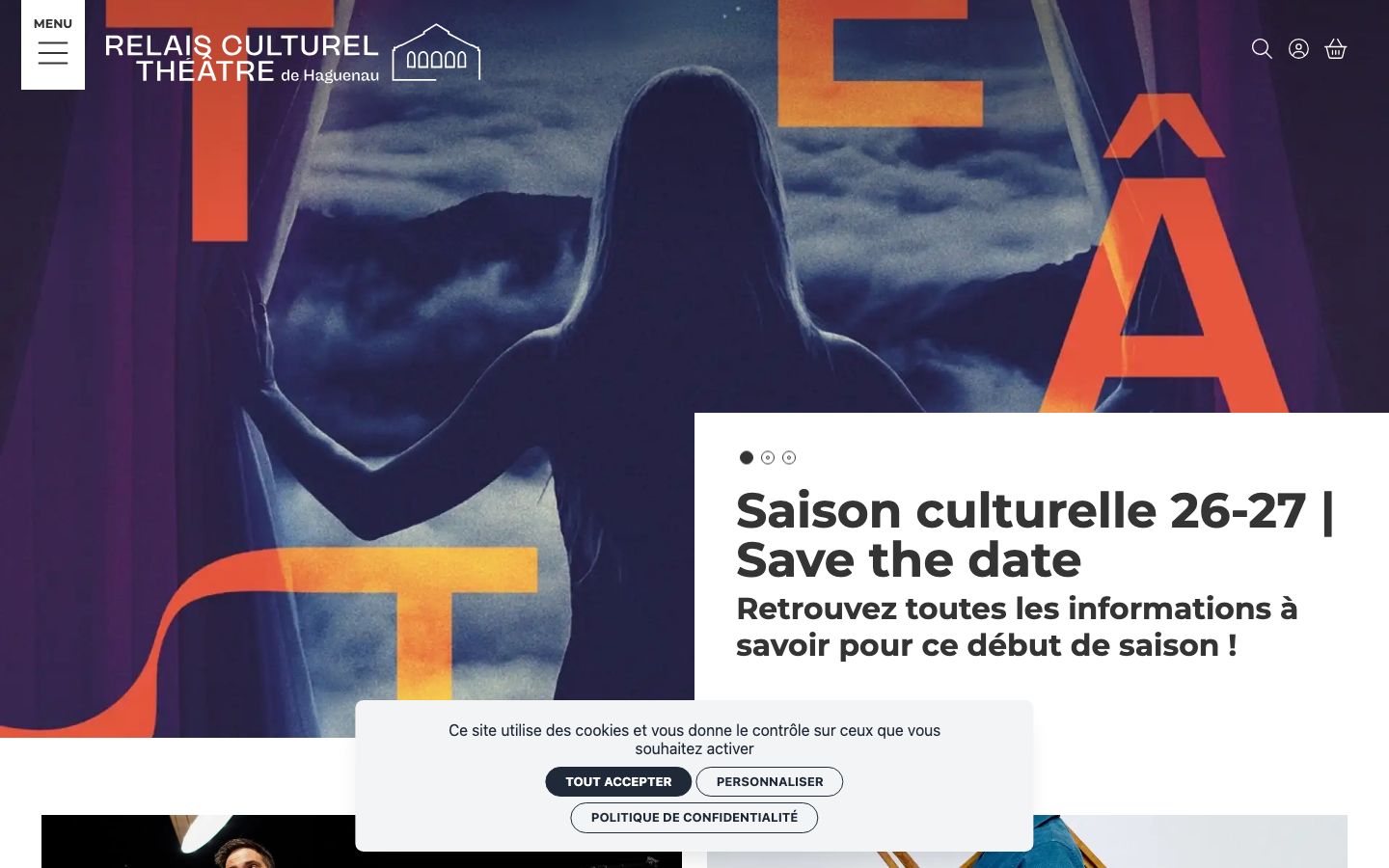 Homepage screenshot of Humour des notes