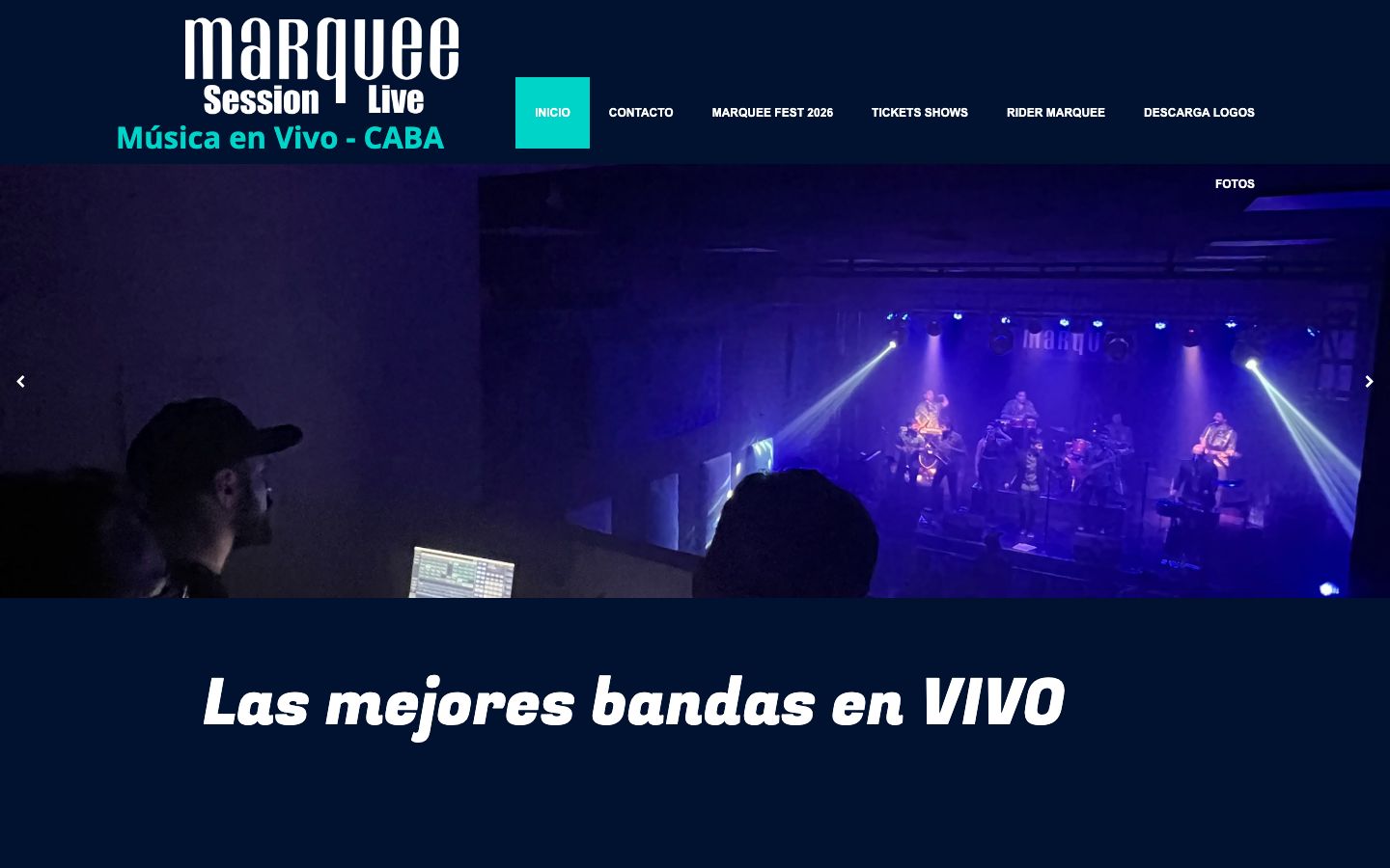 Screenshot of El Marquee