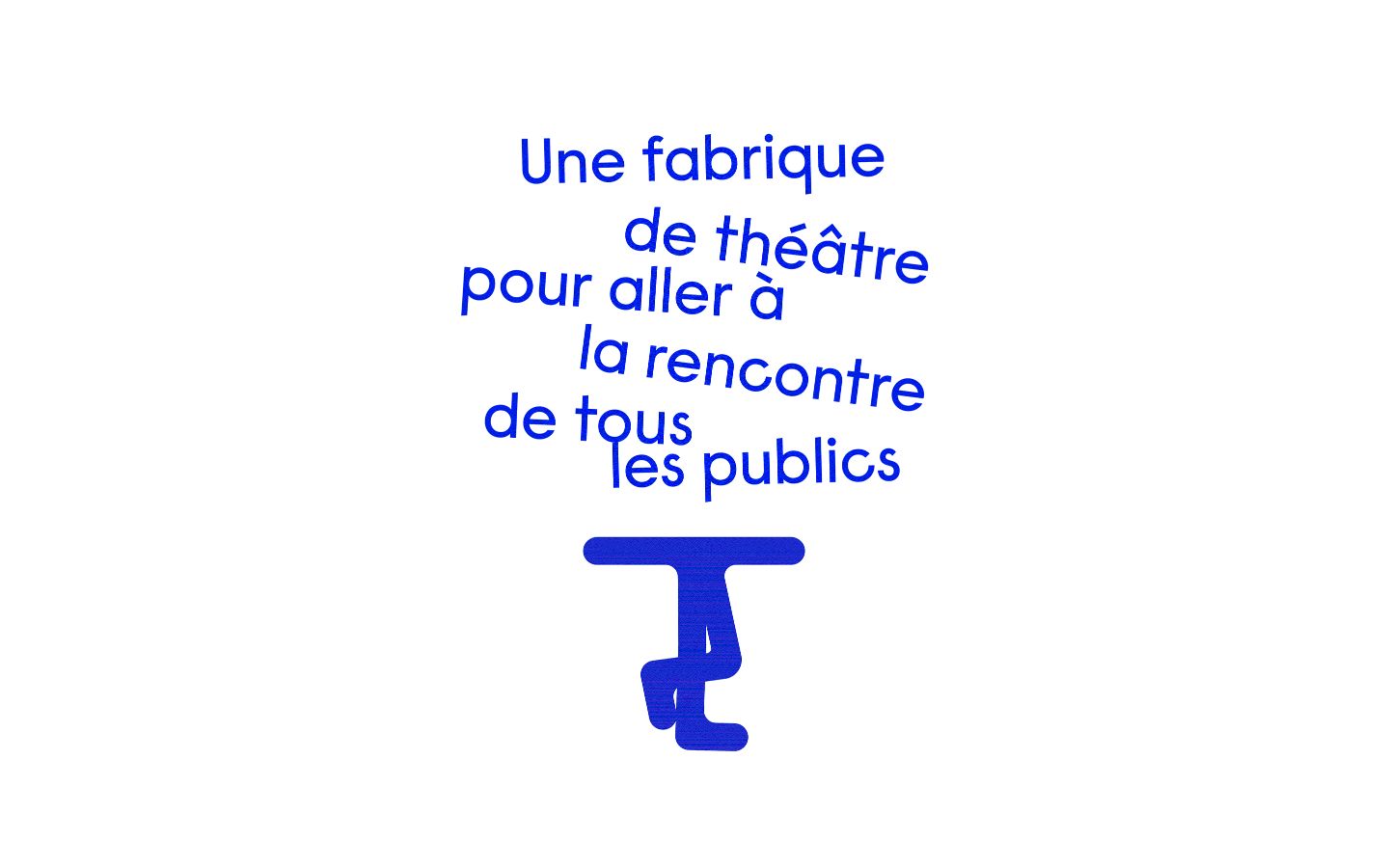Homepage screenshot of Les Tréteaux de France